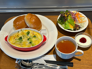 グラタンランチ