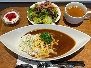 焼きチーズカレーランチ