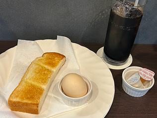 サービスモーニング（ドリンク注文で無料）